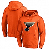Men's Customized St. Louis Blues Orange All Stitched Pullover Hoodie,baseball caps,new era cap wholesale,wholesale hats